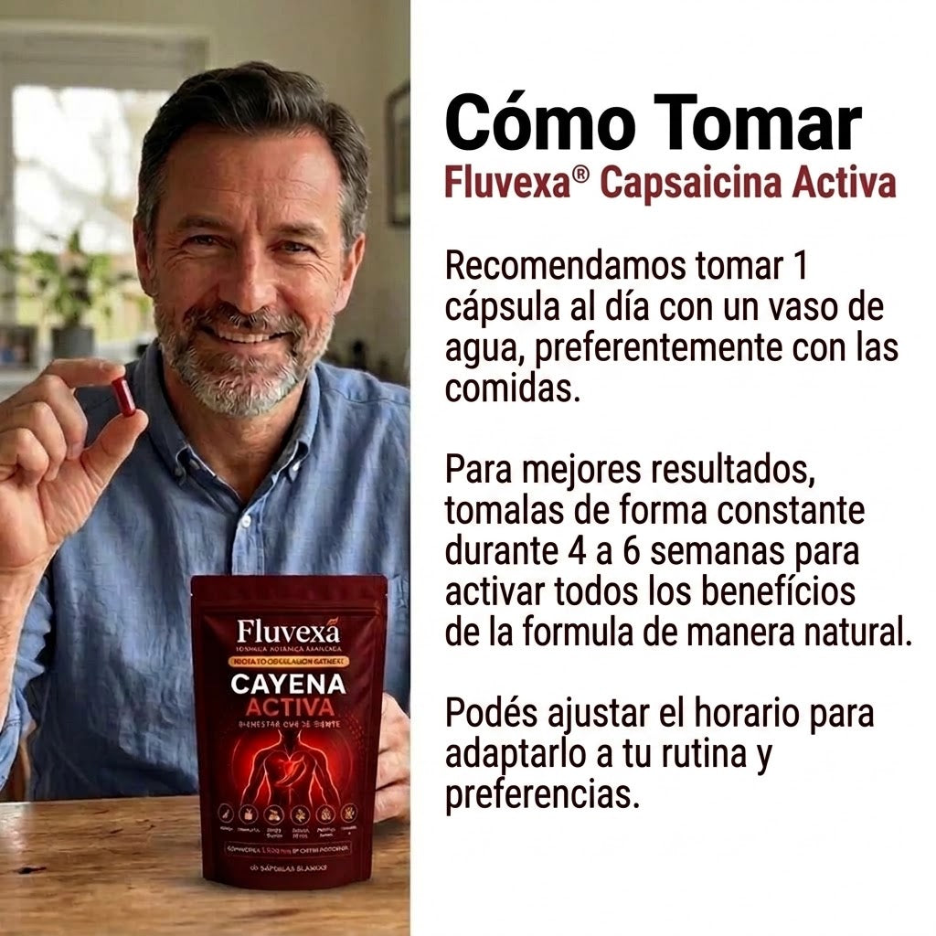Fluvexa® - Capsaicina Activa en cápsulas